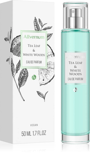 Allvernum Woda perfumowana Tea Leaf & White Woods 50ml