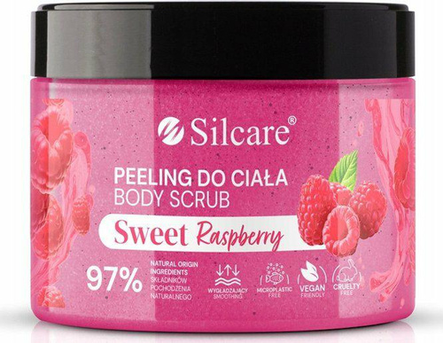 Silcare Peeling Malinowy Sweet Raspberry do Ciała 350 ml