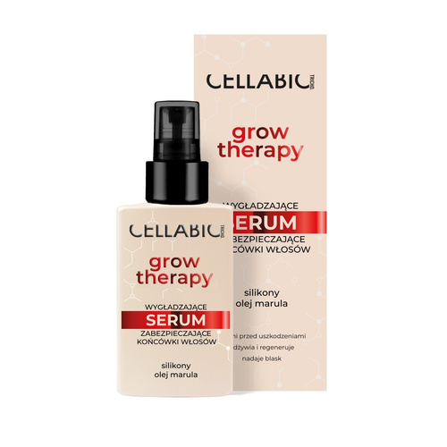 CELLABIC Tricho Grow Therapy Wygładzające Serum Silikonowe do Końcówek Włosów 50 ml