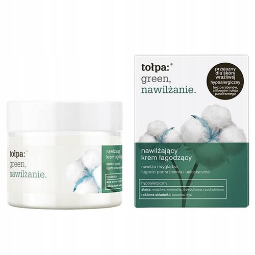 TOŁPA GREEN NAWILŻ. Krem nawilżający łagodzący 50 ml