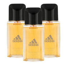 Adidas Active Bodies Zestaw 3x Woda toaletowa EDT 100ml