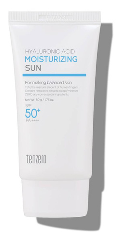 Tenzero Krem do twarzy SPF 50+ z kwasem hialuronowym 50 ml