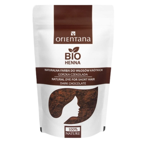 Orientana BIO Henna Gorzka Czekolada 100g