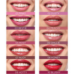 Eveline VinyLove Długotrwała pomadka płynna z efektem winylowym 4 Peachy 4 ml