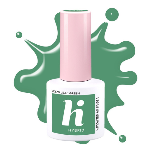 HI HYBRID Lakier hybrydowy 370 Leaf Green 5 ml