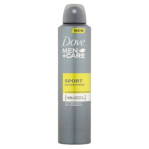 DOVE Men+Care Sport Active Fresh Dezodorant w sprayu 250 ml dla mężczyzn