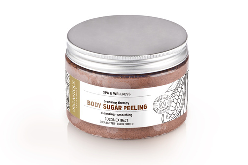ORGANIQUE Peeling do ciała Bronzing Therapy, 450 ml