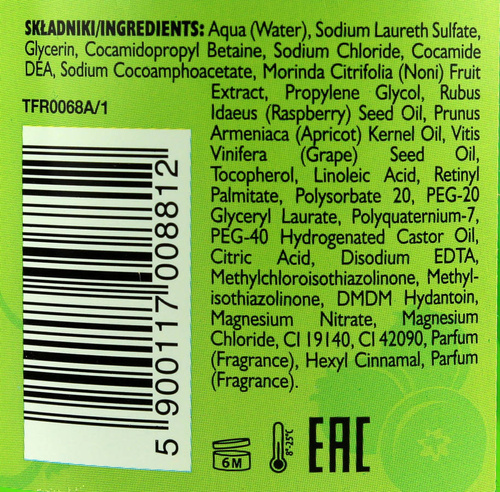 Farmona Tutti Frutti Mydło w płynie Gruszka & Żurawina  500ml