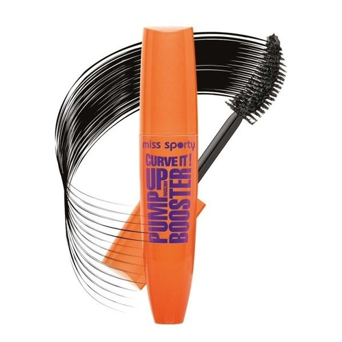 MISS SPORTY Pump Up Volume Curved Tusz do rzęs podkręcający 002 Extra Black 12ml