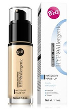 Bell Hypoallergenic Fluid matujący Mat & Soft  nr 02 Natural  30g