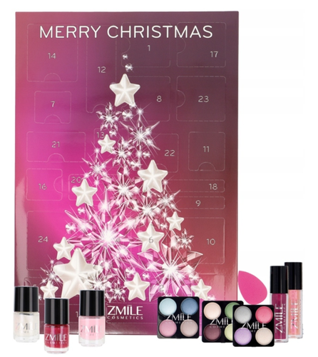 Zmile Christmas Tree Kalendarz Adwentowy Zestaw 24 Kosmetyków