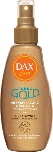 DAX Turbo Gold Przyspieszacz opalania do twarzy i ciała 200 ml