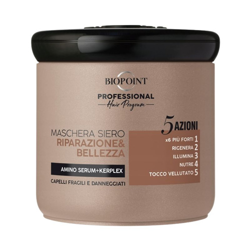BIOPOINT Professional Hair Program Maska naprawcza i odżywcza do włosów zniszczonych 400 ml
