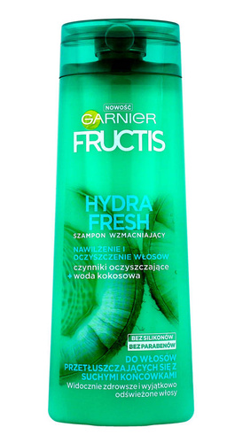 Fructis Hydra Fresh Szampon do włosów przetłuszczających się z suchymi końcówkami  400ml