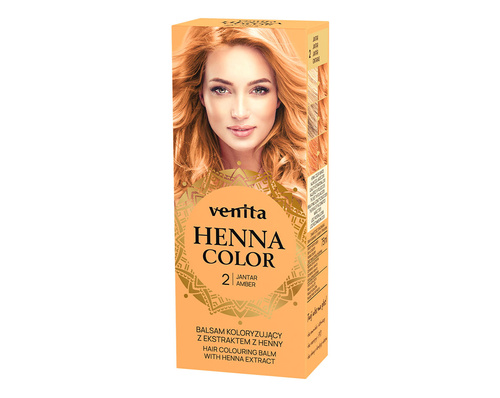 VENITA Henna Color Balsam koloryzujący z ekstraktem z Henny - 2 Jantar