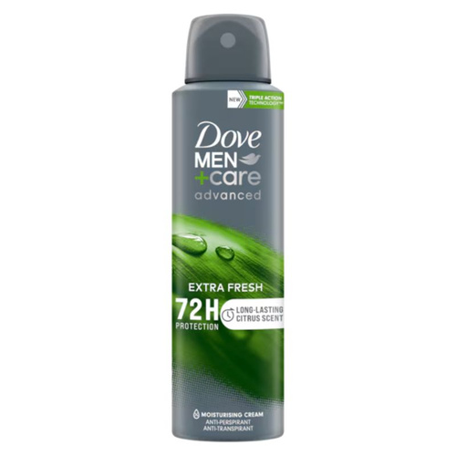 Dove Men+Care Antyperspirant w aerozolu Advanced Care Extra Fresh 150ml