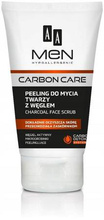 AA Men Carbon Care Peeling do mycia twarzy z węglem  150ml
