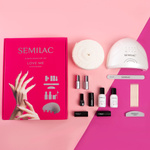 Semilac Zestaw do hybryd LOVE ME 24W/48 UV LED