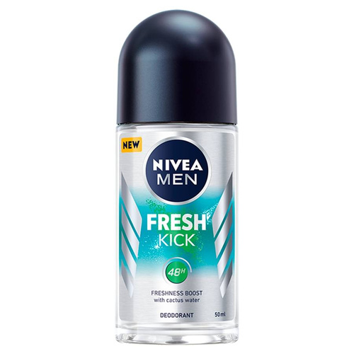 Nivea Men Dezodorant FRESH KICK  roll-on męski  50ml