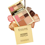 Eveline Wonder Match Paleta do makijażu oczu i konturowania twarzy