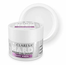 CLARESA Hard&Easy Żel budujący Milky White 45 g