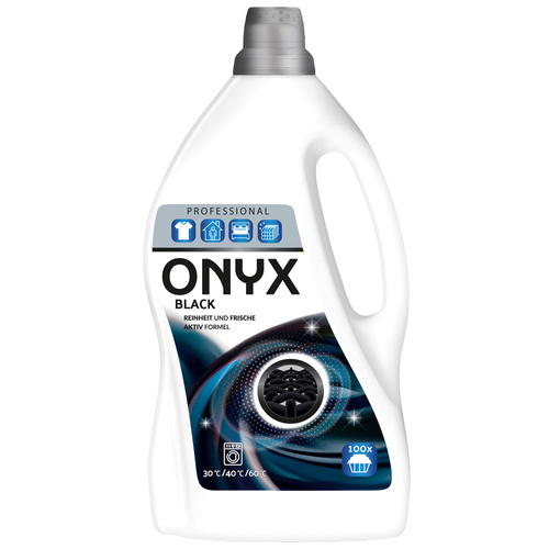 ONYX PROFESSIONAL Żel do prania 4000 ml - 100 prań - Black