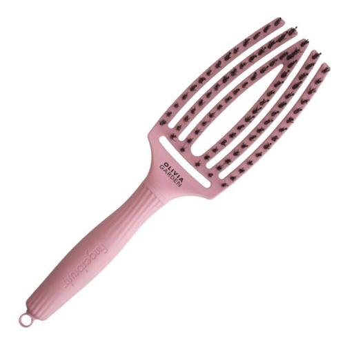 Olivia Garden Amazonki Szczotka do włosów Fingerbrush Soft Pink