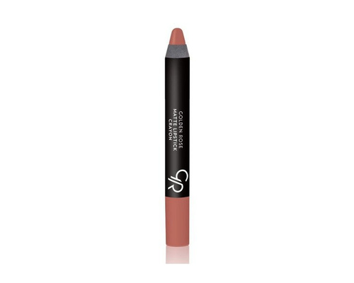 Golden Rose Matte Crayon Lipstick - Matowa pomadka do ust w kredce 18