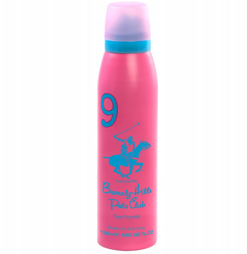 BEVERLY HILLS Polo Club 9 Deo spray dla kobiet 150 ml
