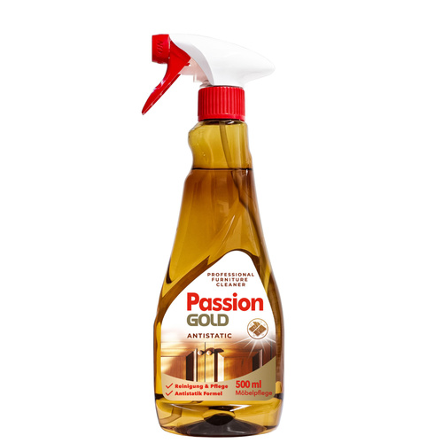PASSION GOLD Antystatyczny spray do czyszczenia mebli 500 ml
