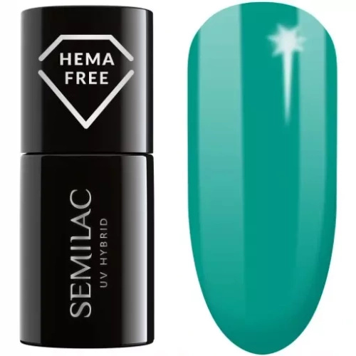 Semilac lakier 448 AZURE GREEN