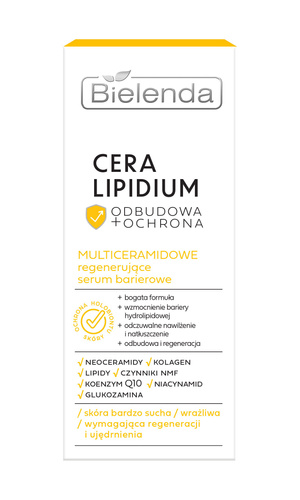 BIELENDA Cera Lipidium Serum Barierowe Multiceramidowe Regenerujące Odbudowa + Ochrona 30 ml
