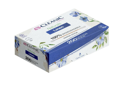 Cleanic Patyczki higieniczne Naturals Hemp-200szt