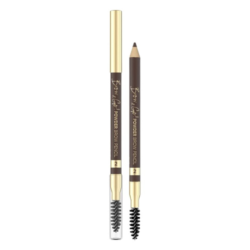 Eveline Brow & go! Kredka pudrowa do brwi 02
