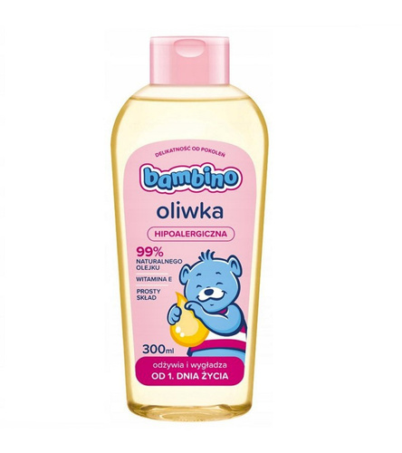 BAMBINO Delikatna Oliwka dla niemowląt i dzieci 300ml