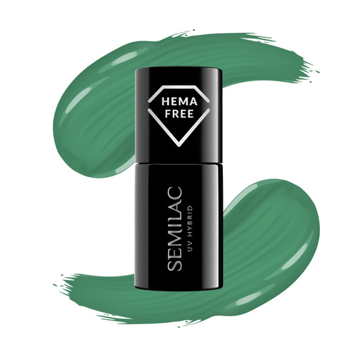SEMILAC Lakier hybrydowy 588 Fresh Green 7ml