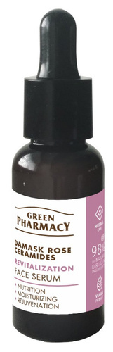 Green Pharmacy Róża Damasceńska Ceramidy Serum Rewitalizujące 30 ml