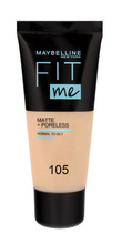 Maybelline Fit Me! Podkład matujący nr 105 Natural Ivory  30ml