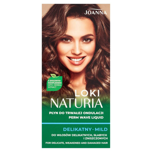 JOANNA Naturia Loki Płyn do trwałej ondulacji - Delikatny