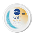 NIVEA Soft Daily UV Krem nawilżający SPF 15 do twarzy, ciała i rąk 200 ml