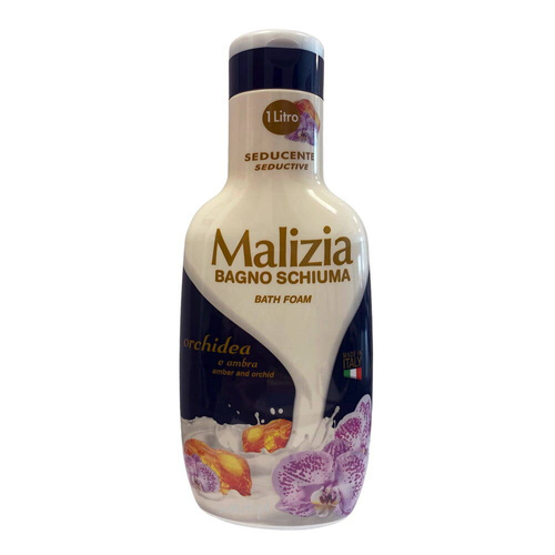 MALIZIA Płyn do kąpieli Amber & Orchid 1000 ml