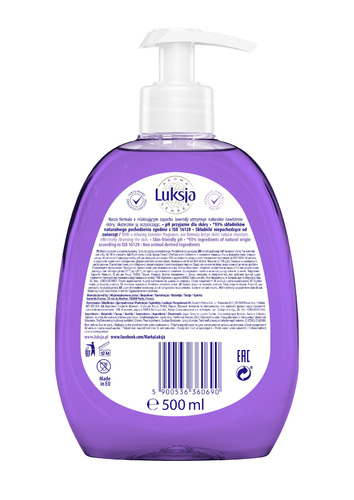 Luksja Aroma Mydło w Płynie Lawendowe 500ml