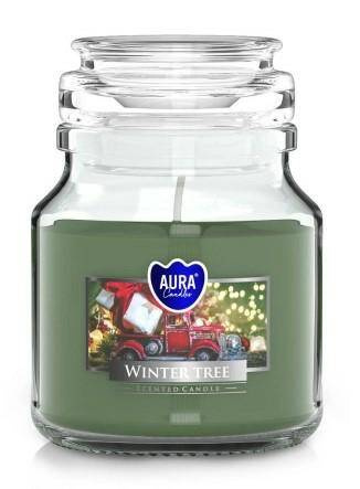 Aura Świeca zapachowa - Zimowe Drzewko SND71-348