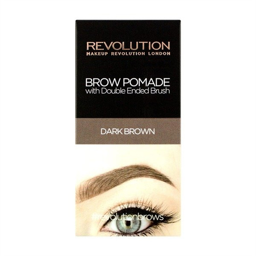 Makeup Revolution Brow Pomade Pomada do brwi Dark Brown