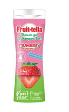 FRUIT-TELLA Żel pod prysznic i szampon 2w1 Truskawka 300 ml