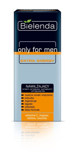Bielenda Only for Man Extra Energy Krem nawilżający przeciw oznakom zmęczenia  50ml