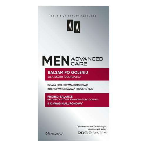 AA Men Advanced Care Balsam po goleniu dla dojrzałej skóry 100 ml