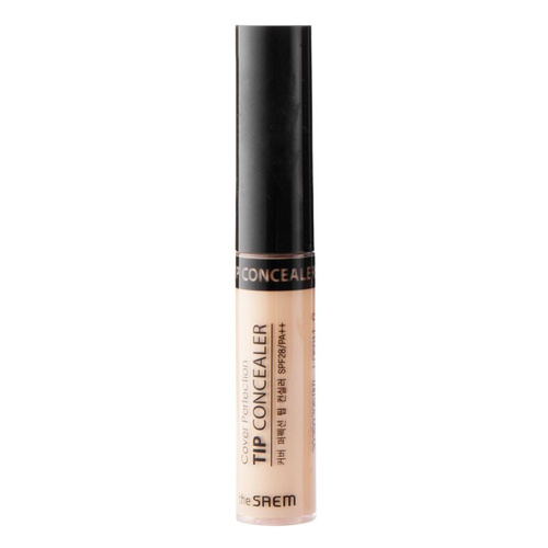 The Saem Cover Perfection Tip Concealer SPF 28/PA++ – Kryjący korektor 02 Rich Beige 6,5ml