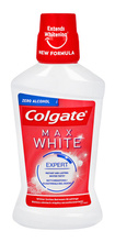 Colgate Płyn do płukania ust Max White Whiter Teeth  500ml