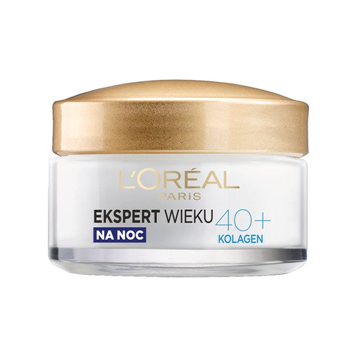 L’Oréal Paris Ekspert Wieku Przeciwzmarszczkowy krem nawilżający na noc 40+ 50ml